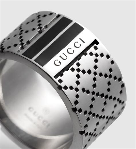 gucci mens rings gold|Gucci silver ring for men.